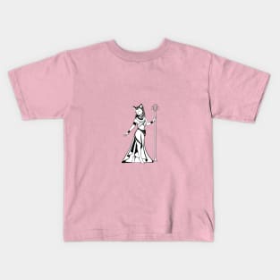 Bastet Egyptian Cat Goddess Kids T-Shirt